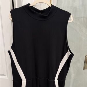 SPANX Black and White jumpsuit 2x
